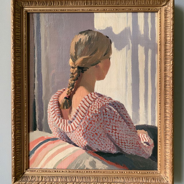 Esther Pissarro style, Midjourney V8.2, render 3 of 4
