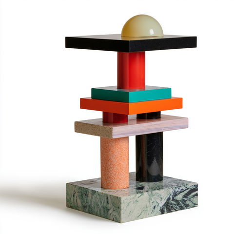 Ettore Sottsass style (Architects), Midjourney V8.2