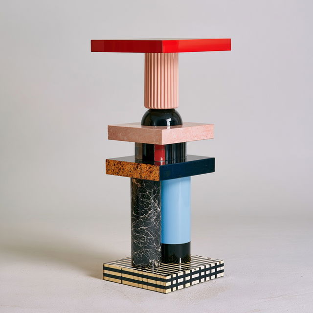 Ettore Sottsass style, Midjourney V8.2, render 3 of 4