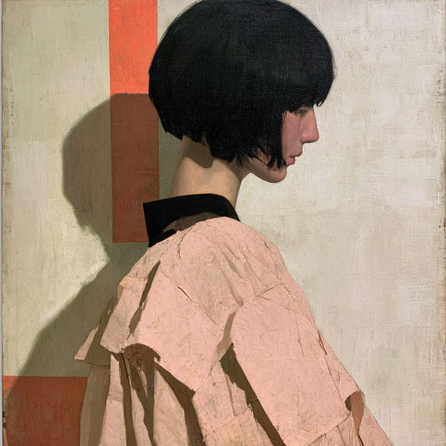 Euan Uglow style, Midjourney V8.2, render 2 of 4