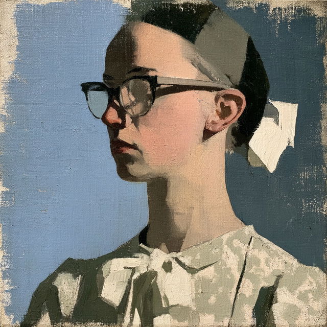 Euan Uglow style, Midjourney V8.2, render 1 of 4