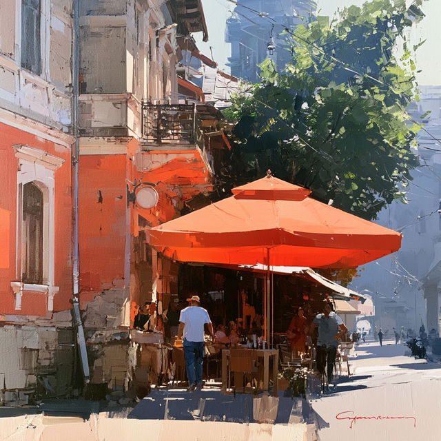 Eugen Chisnicean style, Midjourney V8.2, render 4 of 4