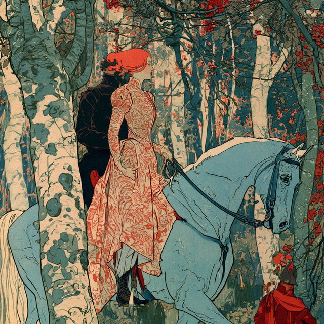 Eugene Grasset style, Midjourney V8.2, render 1 of 4