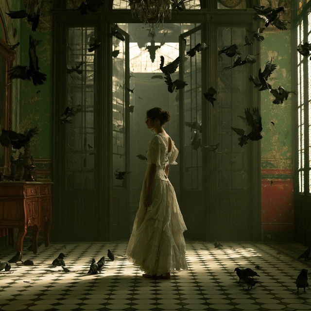Eugenio Recuenco style, Midjourney V8.2, render 2 of 4