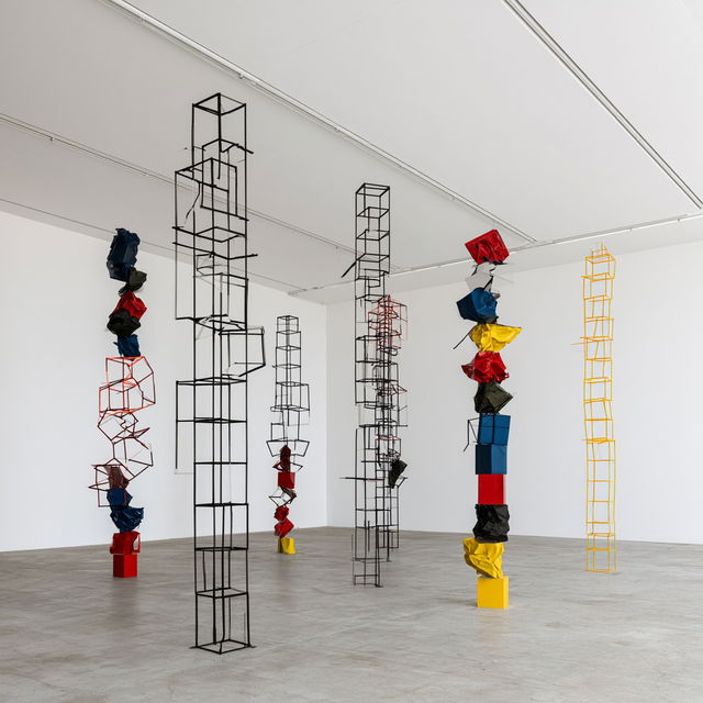 Eva Rothschild style, Midjourney V8.2, render 2 of 4