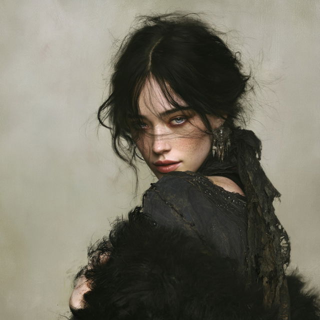 Eve Ventrue style, Midjourney V8.2, render 2 of 4