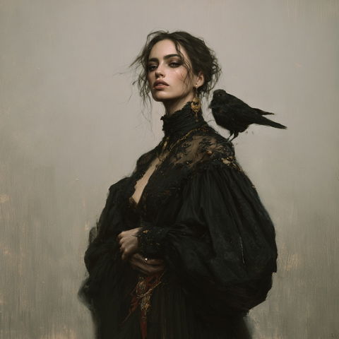 Eve Ventrue style (Illustrators), Midjourney V8.2
