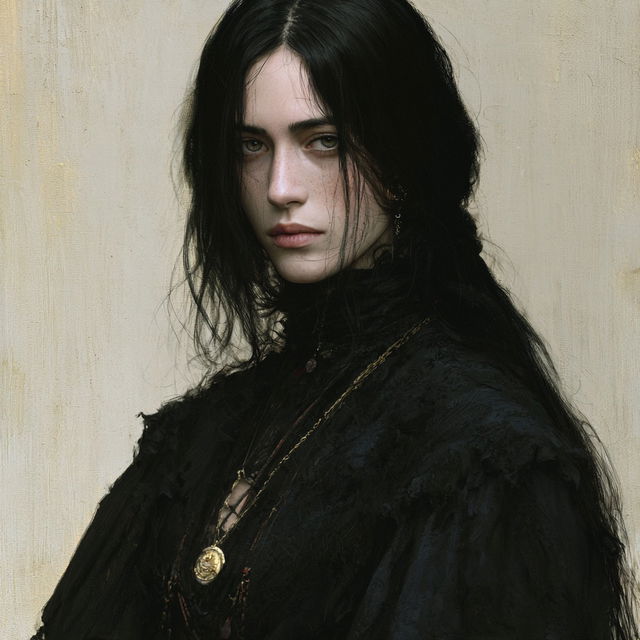 Eve Ventrue style, Midjourney V8.2, render 3 of 4