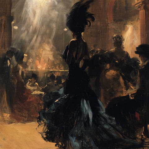 Everett Shinn style (Painters), Midjourney V8.2