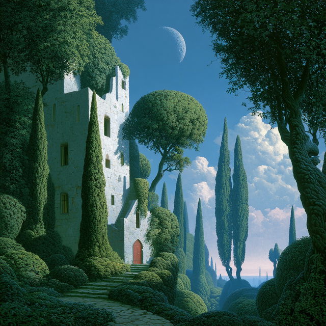 Evgeni Gordiets style, Midjourney V8.2, render 3 of 4
