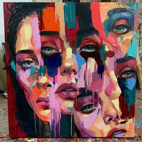 Expressionism style (Genres), Midjourney V8.2
