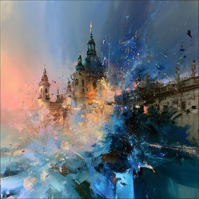 Exuberant atmosphere style, Midjourney V8.2, render 4 of 4