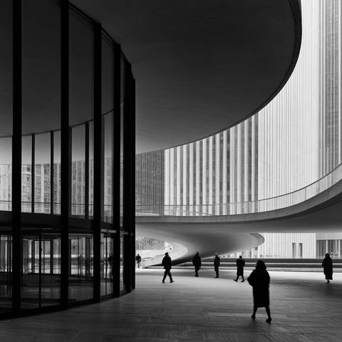 Ezra Stoller style (Photographers), Midjourney V8.2