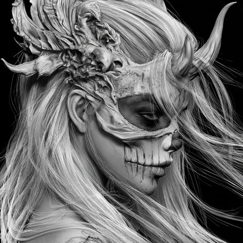 Ravenry Boneweave style (SREF codes), Midjourney V8.2
