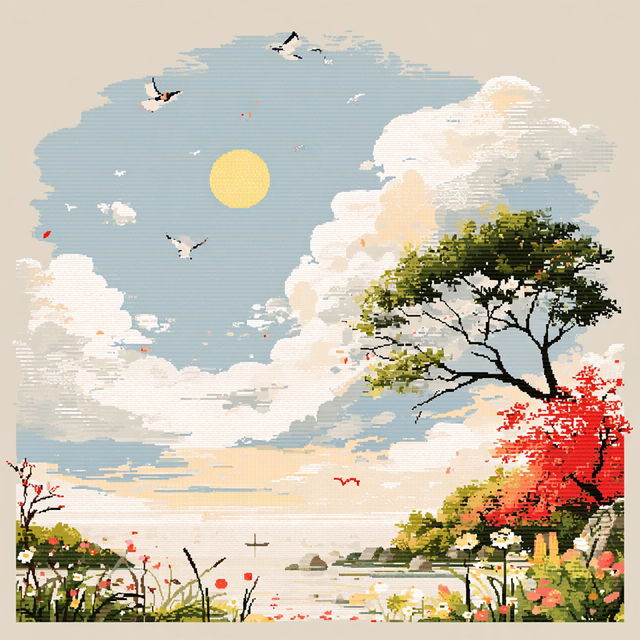 Pixelharbor style, Midjourney V8.2, render 2 of 4