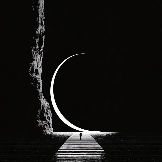 Lunarchasm style, Midjourney V8.2, render 3 of 4