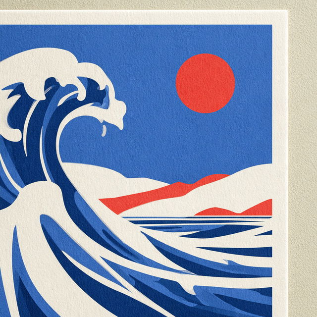 Decklewave style, Midjourney V8.2, render 2 of 4