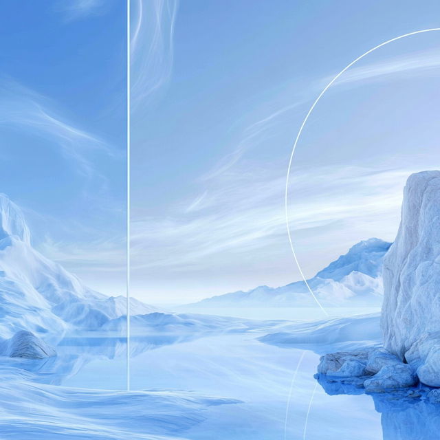 Cryocursive style, Midjourney V8.2, render 2 of 4