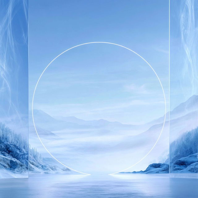 Cryocursive style, Midjourney V8.2, render 4 of 4