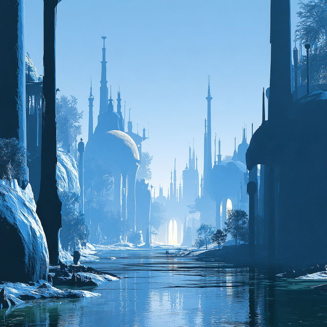 Icebind style, Midjourney V8.2, render 4 of 4