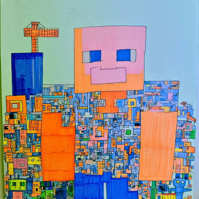 Springbrick Paradox style, Midjourney V8.2, render 2 of 4