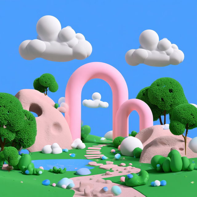 Bubbleburin style, Midjourney V8.2, render 3 of 4