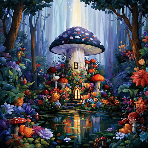 Pilgrimwood Illumination style (SREF codes), Midjourney V8.2