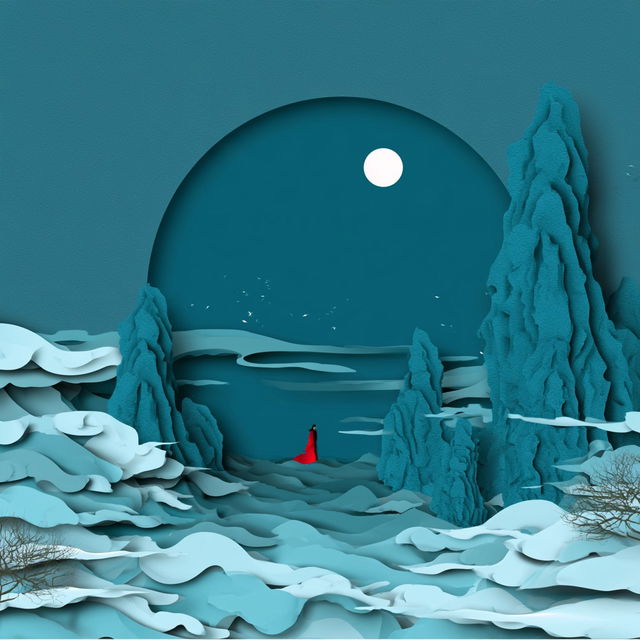 Brocatelle Mythcut style, Midjourney V8.2, render 2 of 4