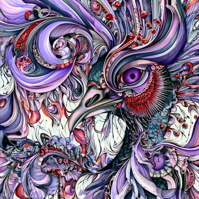 Faunaferric style, Midjourney V8.2, render 2 of 4