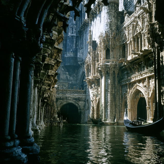 Stonewash Colossica style, Midjourney V8.2, render 2 of 4