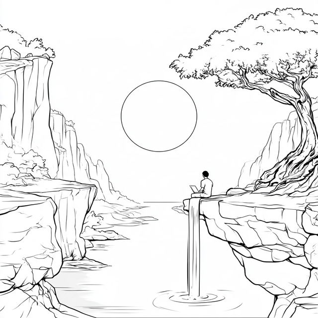 Inkglyphic style, Midjourney V8.2, render 1 of 4