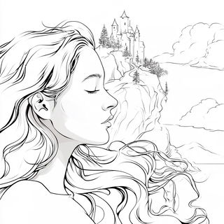 Inkglyphic style, Midjourney V8.2, render 4 of 4