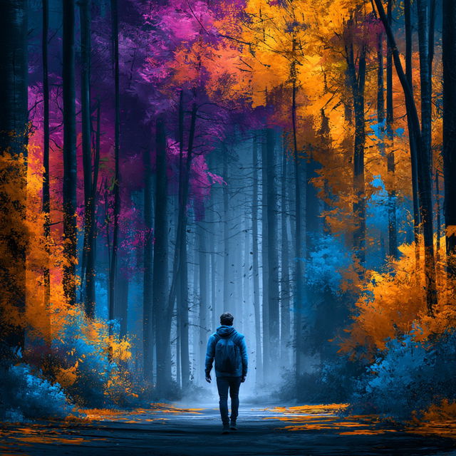 Splattergouache style, Midjourney V8.2, render 1 of 4