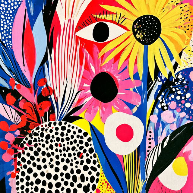 Polkadot Prima Donna style, Midjourney V8.2, render 3 of 4