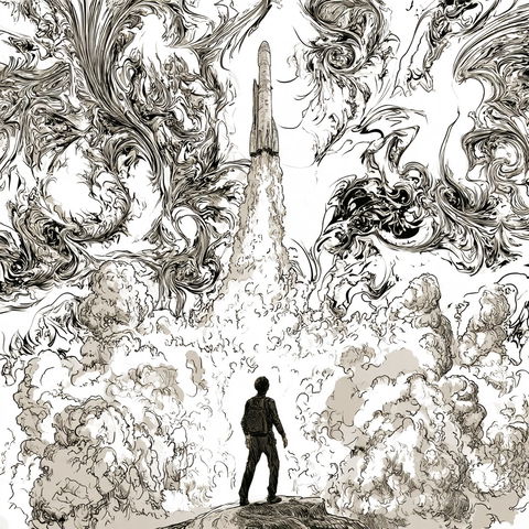 Obelisk Aftergrowth style (SREF codes), Midjourney V8.2