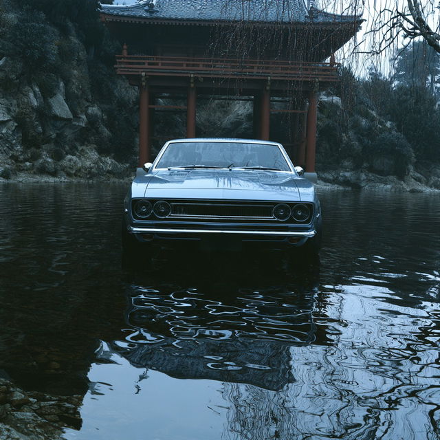 Chromevellum style, Midjourney V8.2, render 1 of 4