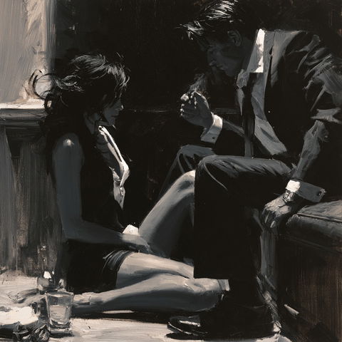 Fabian Perez style (Painters), Midjourney V8.2