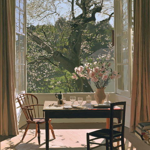 Fairfield Porter style (Painters), Midjourney V8.2