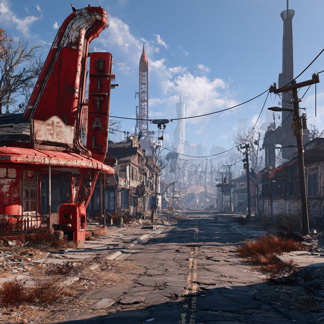 Fallout 4 style, Midjourney V8.2, render 4 of 4