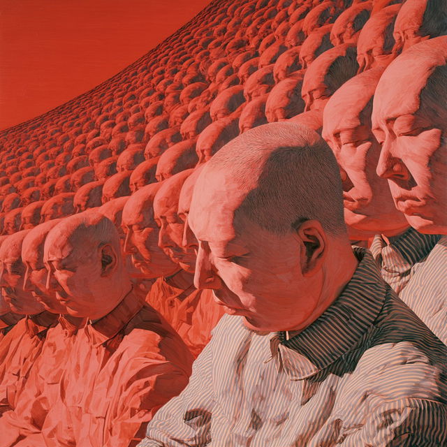 Fang Lijun style, Midjourney V8.2, render 4 of 4