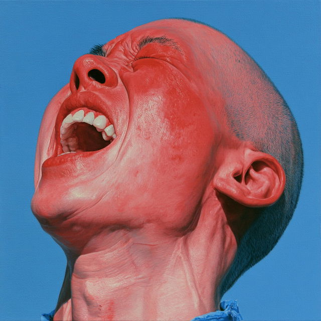Fang Lijun style, Midjourney V8.2, render 3 of 4