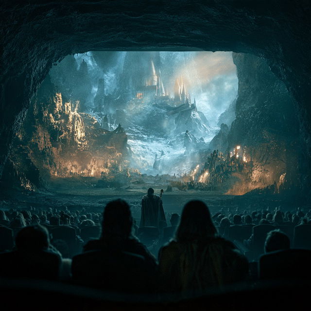 Fantasy movie style, Midjourney V8.2, render 3 of 4