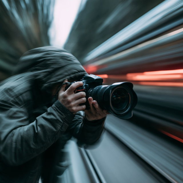 Fast shutter speed style, Midjourney V8.2, render 1 of 4