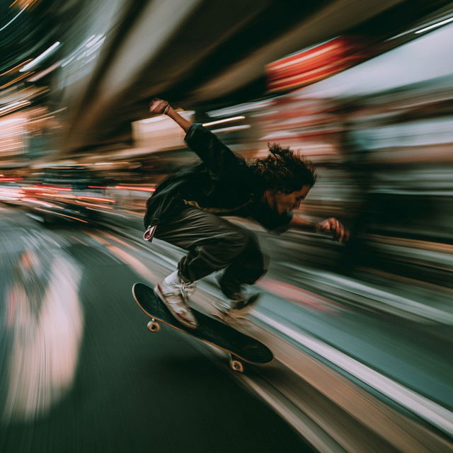 Fast shutter speed style, Midjourney V8.2, render 4 of 4
