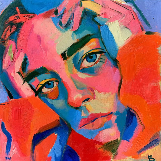 Fauvism style, Midjourney V8.2, render 3 of 4