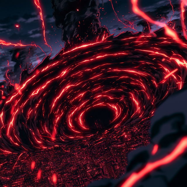 Pyrographic Vortexism style, Midjourney V8.2, render 4 of 4