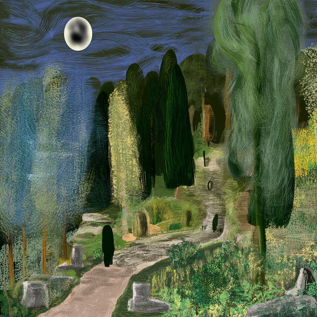 Ecliptic Brushrail style, Midjourney V8.2, render 3 of 4