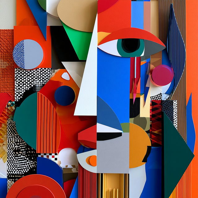 Mosaicomachy style, Midjourney V8.2, render 4 of 4