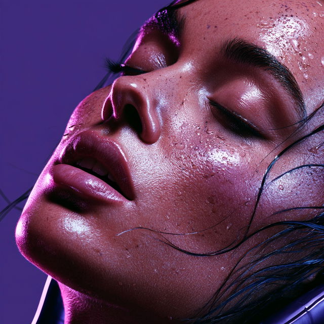 Magenta Noirscapes style, Midjourney V8.2, render 4 of 4