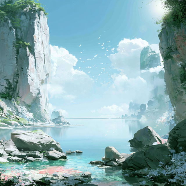 Kunlun Petalism style, Midjourney V8.2, render 4 of 4